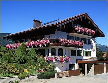 Unser Haus in Fischen im Allgäu